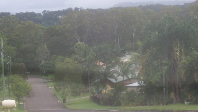Overview from the rear, along Swallow Street, of the approximate five acre Hugh McVean jungle/rainforest at 225 Windsor Road, Nambour QLD 4560.